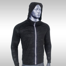 Load image into Gallery viewer, ITRACC | LONG SLEEVED HODDIE BLK W/ ZIP | CSL-WR235