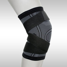 Load image into Gallery viewer, HPS | KNEE SUPPORT W/BANDAGE | BLACK | CSI-SU079