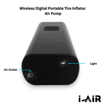 Load image into Gallery viewer, I-Air Wireless Digital Portable Tire Inflator Air Pump