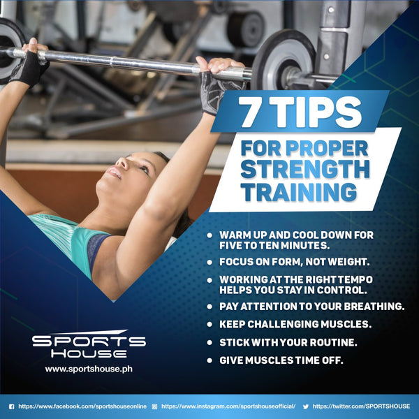 7 Tips for Proper Strength Training