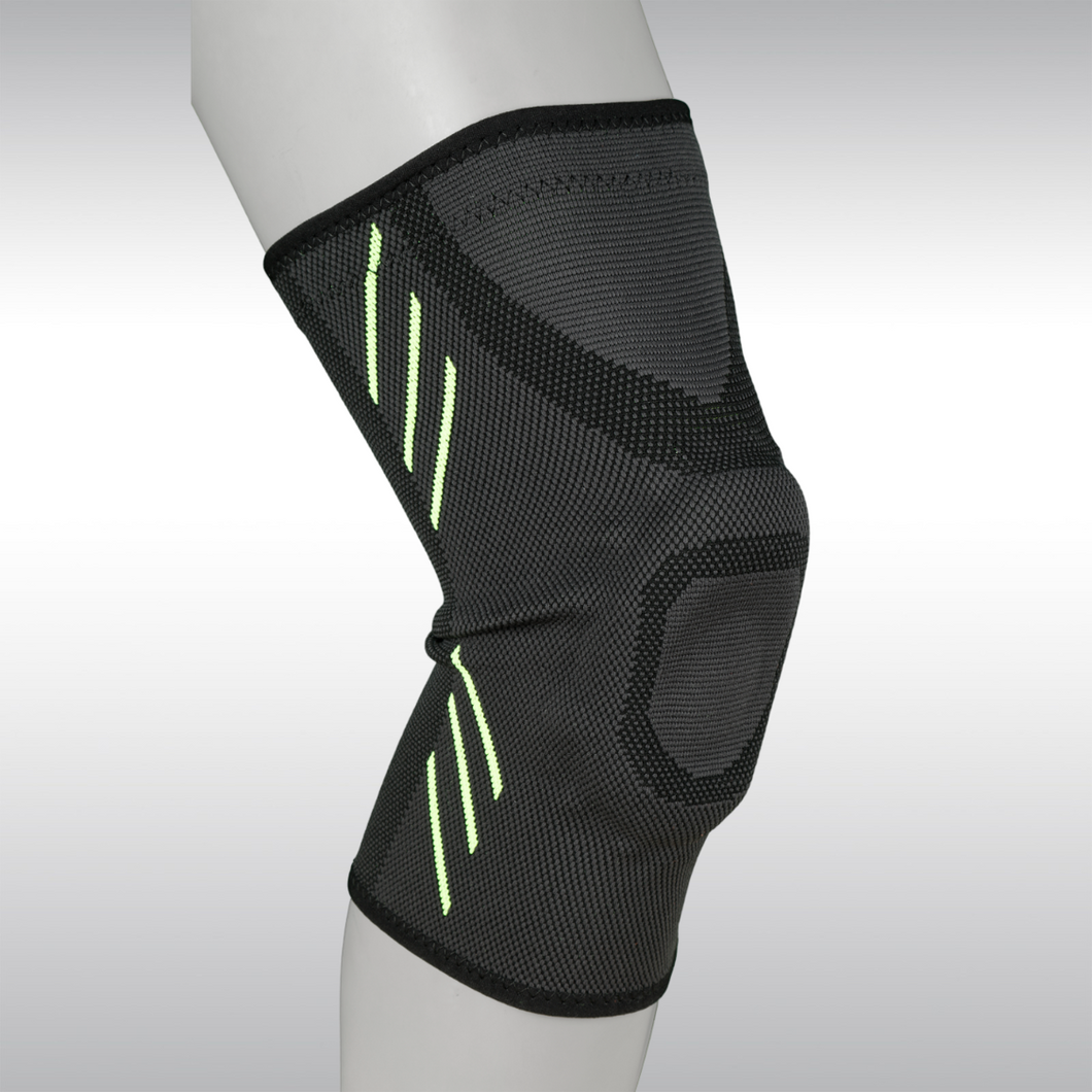 HPS | KNEE SUPPORT WITH SILICONE | GREEN