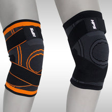 Load image into Gallery viewer, HPS | KNEE SUPPORT BLACK LARGE | CSI-SU119A
