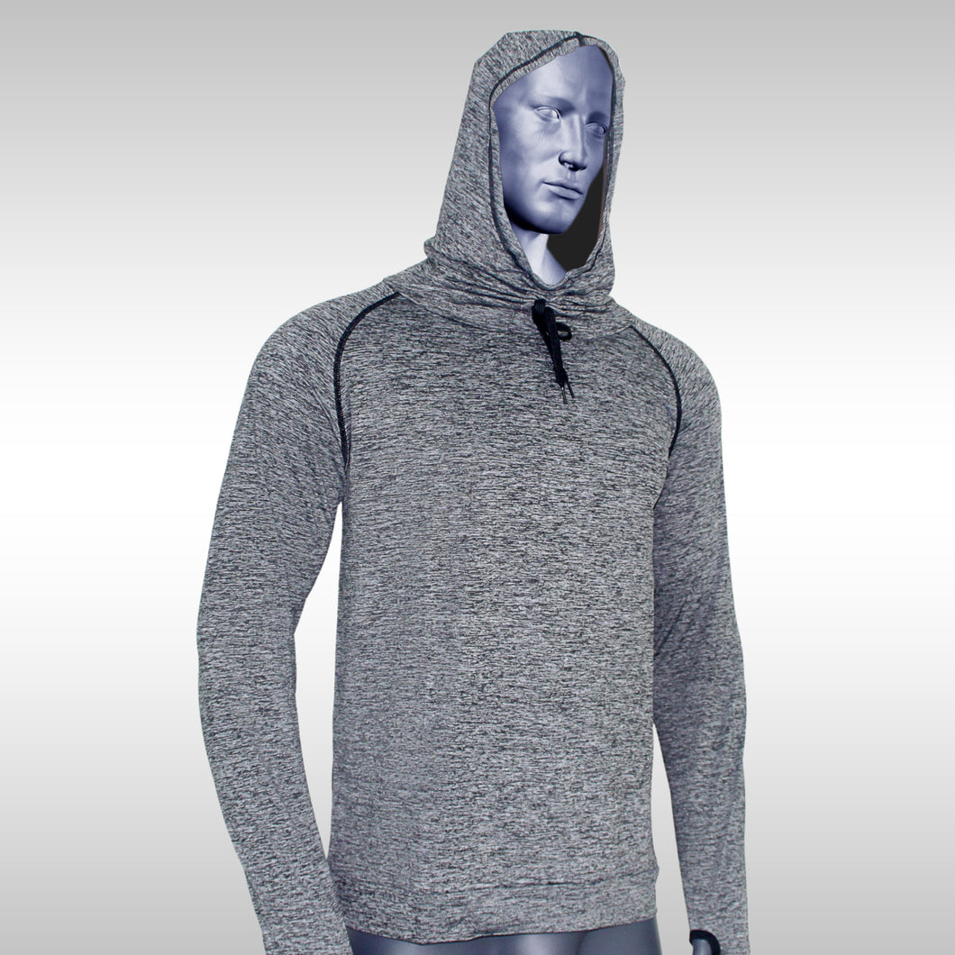 ITRACC | LONG SLEEVED HODDIE GRAY | CSL-WR234