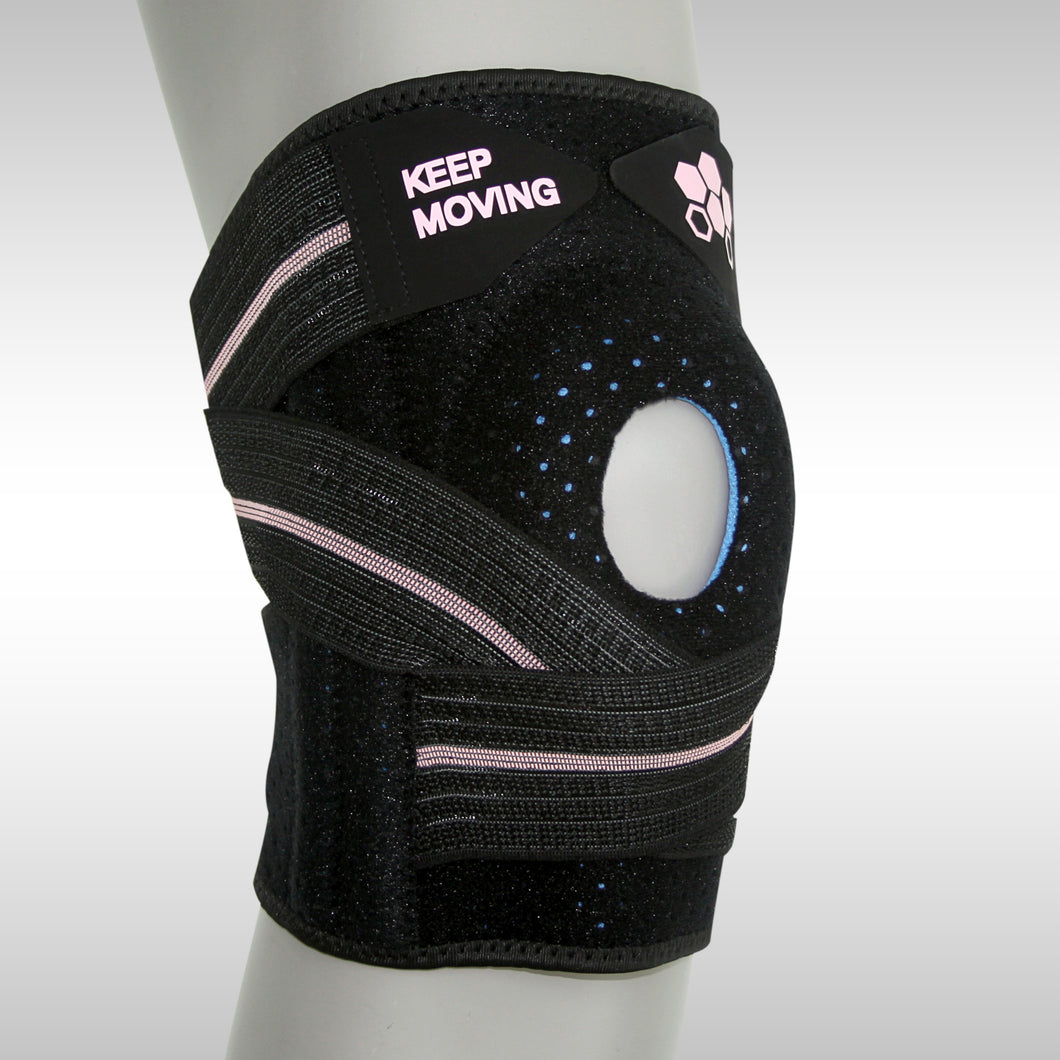 HPS | KNEE SUPPORT FOR MOUNTAIN CLIMBING PINK | CSI-SU090D