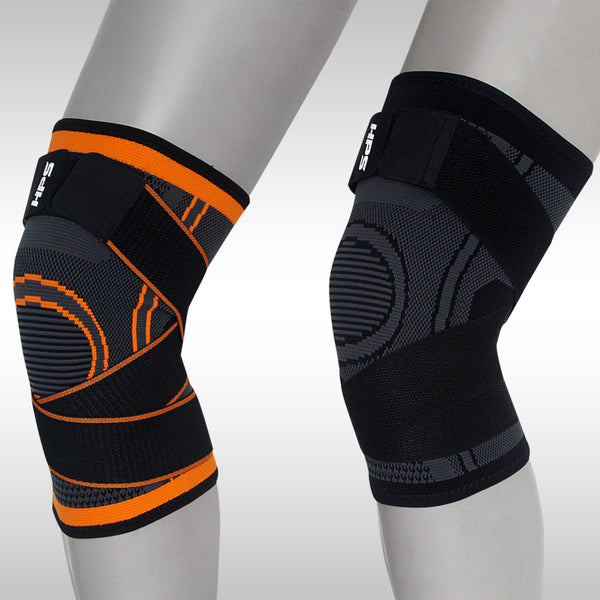 HPS | KNEE SUPPORT BLACK LARGE | CSI-SU119A