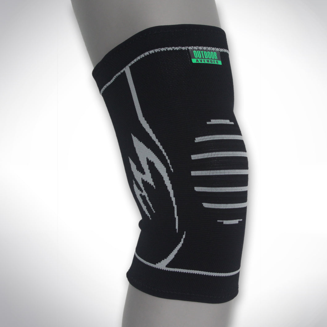 OUTDOOR AVENUES | KNEE SUPPORT BLK/GRY | CSMC570