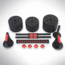 Load image into Gallery viewer, ADJUSTABLE WEIGHTS DUMBBELL SET
