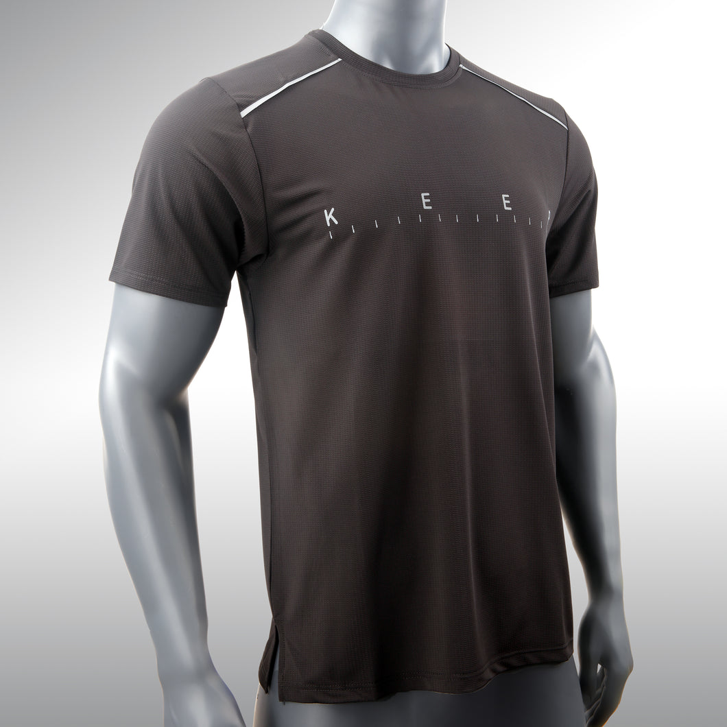 ITRACC | ACTIVE - DRY WORKOUT SHIRT | BLACK | CSL-WR243