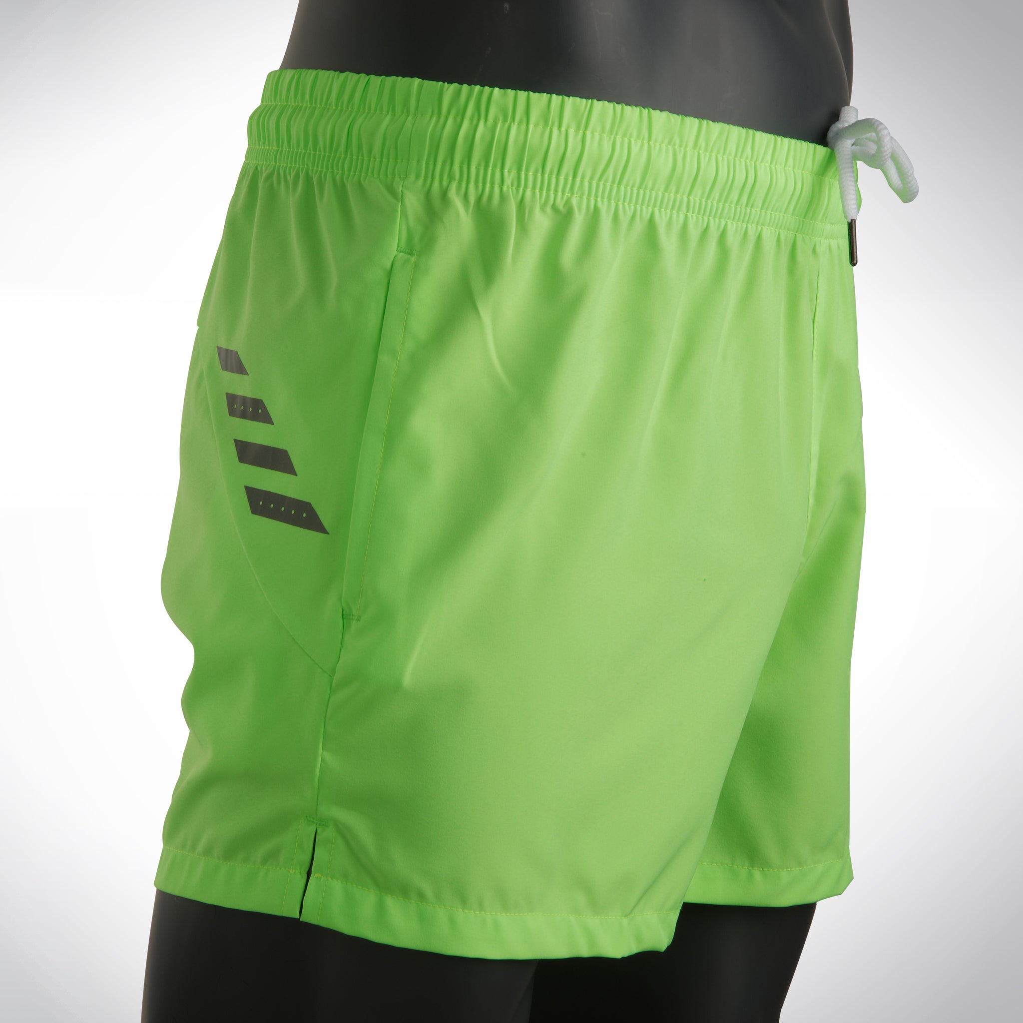 Athletic Shorts Neon Green Cargo Shorts Mens Quick Dry Athletic