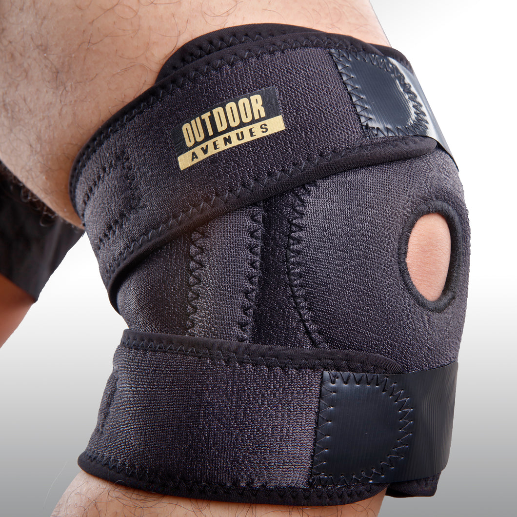 OUTDOOR AVENUES | OPEN PATELLA KNEE SUPPORT 3 WAY | CSMC542A