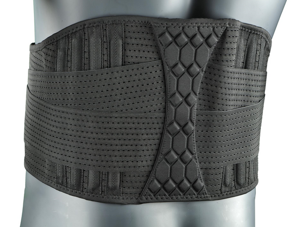 HPS | WAIST LUMBAR BELT SUPPORT BRACE | BLACK | CSI-SU116